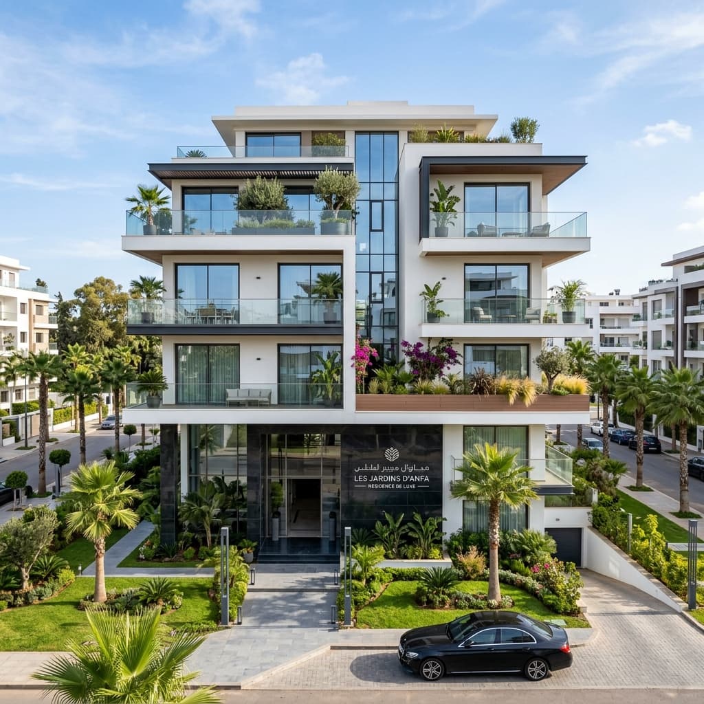 Extérieur premium urbain
